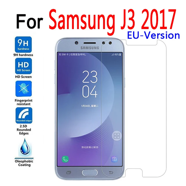 Закаленное стекло для Samsung Galaxy J3 Pro EU-Version Защитная пленка для экрана для Samsung Galaxy J3 30 SM-J330F J3 Prime glass