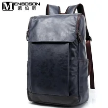Корейский стиль Для мужчин кожаный рюкзак мужской школьные сумки для подростков молодежь мальчик Рюкзак Back Pack сумка Sac Dos для ноутбук для путешествий
