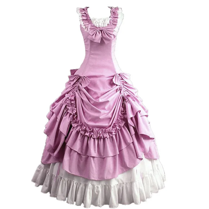 (GT004) Halloween Costumes for Women Adult Southern Victorian Dress Ball Gown Gothic Lolita Dress Plus Size Customized