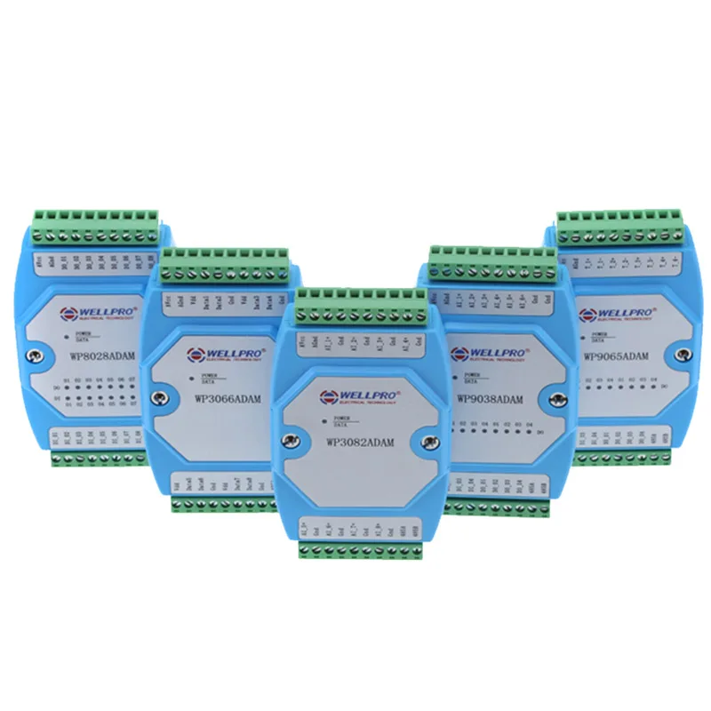 8AD 4-20MA/0-20MA 8 Road analog input isolation data acquisition module Current Collecting module MODBUS communication RS485