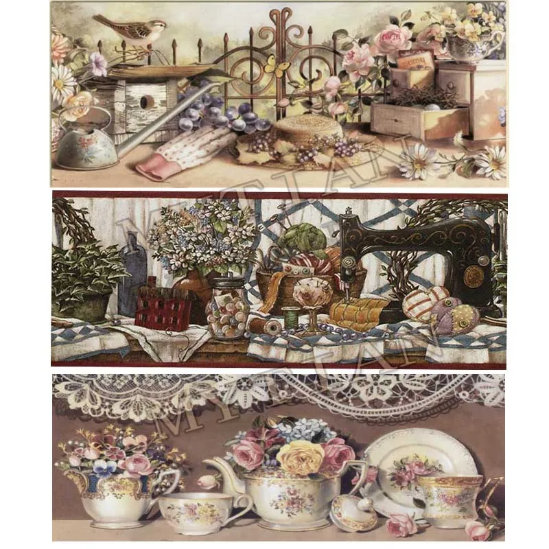 

NewFlower Bird &Sewing machine&Cup plate DIY Diamond Embroidery 5D Diamond Painting Cross Stitch Household Patchwork Craft decor