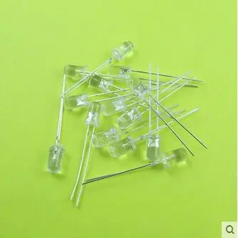 

UV LED 5MM LED Diode Lampada UV beads purple Round 200pcs Wavelength: 395-400nm ultraviolet lamp