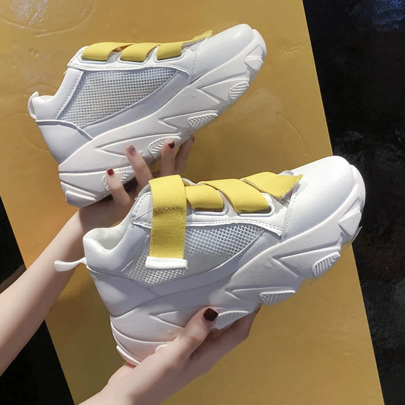 

Moxxy 2019 New Fashion Summer Sport Shoes Woman Sneakers Casual Shoes Female Summer White Sneakers Women Tenis chaussures femme