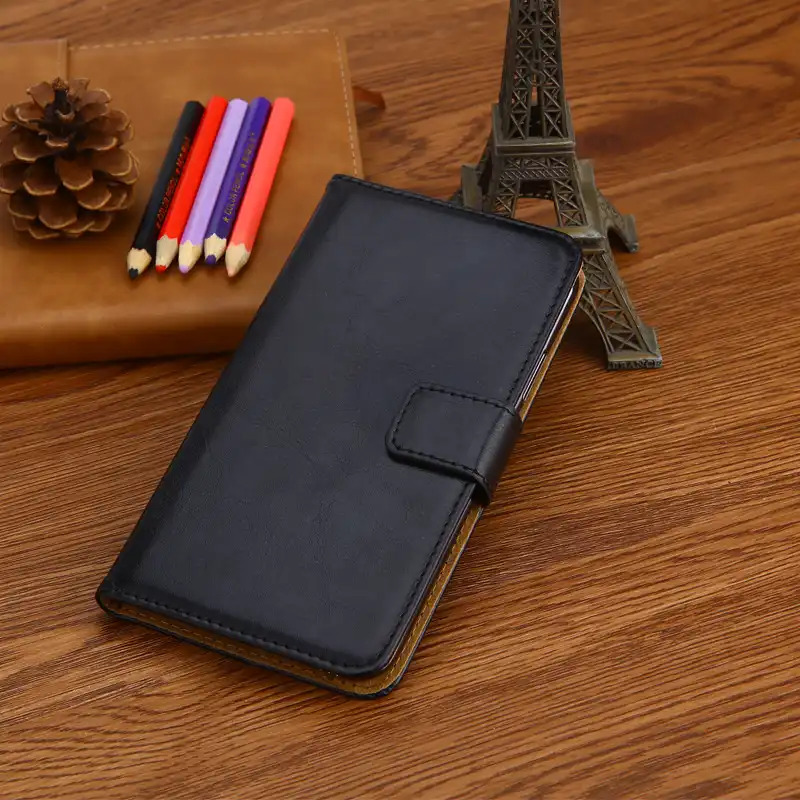 Роскошный чехол кошелек для Ulefone Note 7 из искусственной кожи в стиле ретро флип с