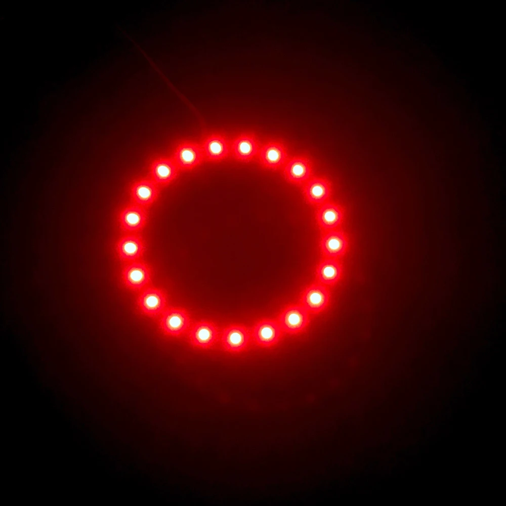 

1PCS x White Yellow Blue Green Red 100mm 3528 30 SMD Car Led Angel Eyes Halo Ring Light Car Light