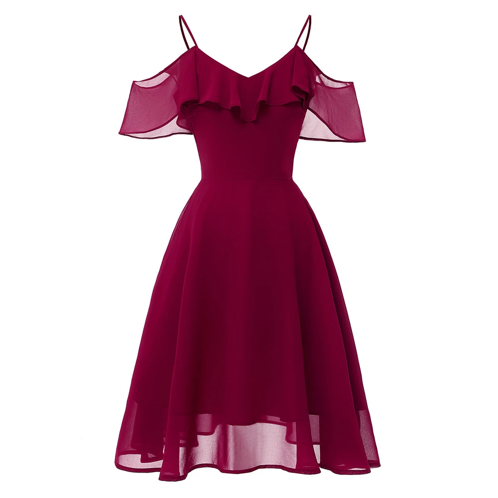 chiffon swing dress plus size