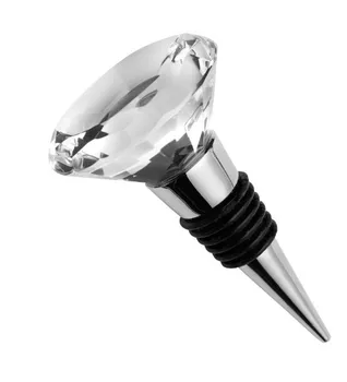 

80PCS Wholesale Heart Crystal Wine Stopper Gift Souvenir For Wedding Bridal Party Supply Wedding Favors And Gifts For Guests Lot