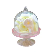 Горячая 12x мини торт стенд кекс коробка Свадебная вечеринка пластиковая коробка для конфет