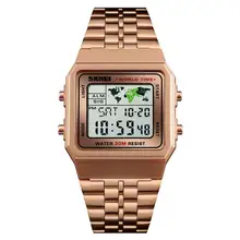 SKMEI Watch Men Fashion Sport Quartz Clock Relogio Masculino Digital Watches Stopwatch Countdown Waterproof Sports Wristwatch skmei brand six pin stopwatch chronograph sports watches men waterproof silicone quartz watch students fashion casual wristwatch