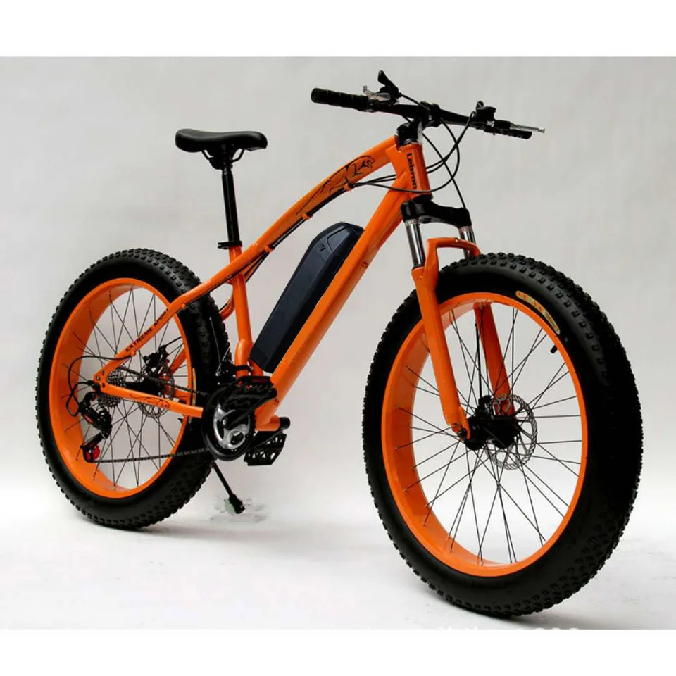 26 дюймовые толстые шины теперь велосипед 21 скоростной горный EBike дорожный