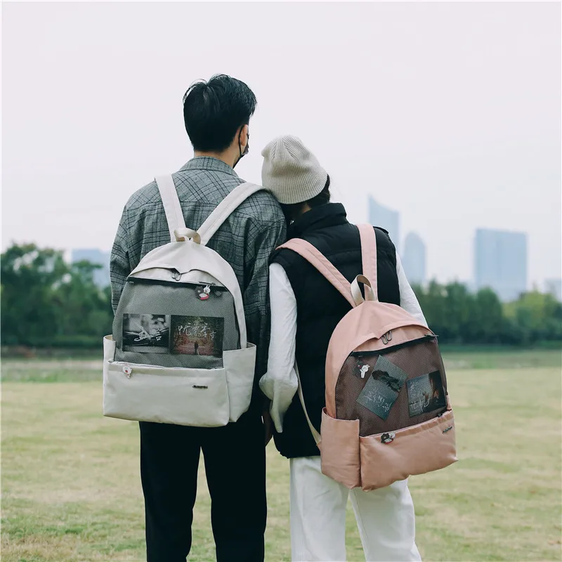 

Nylon Backpack Women 2019 Solid School Bags For Teenager Girls&Boys Laptop Protection Lady Leisure BackBag Cartable Mochila
