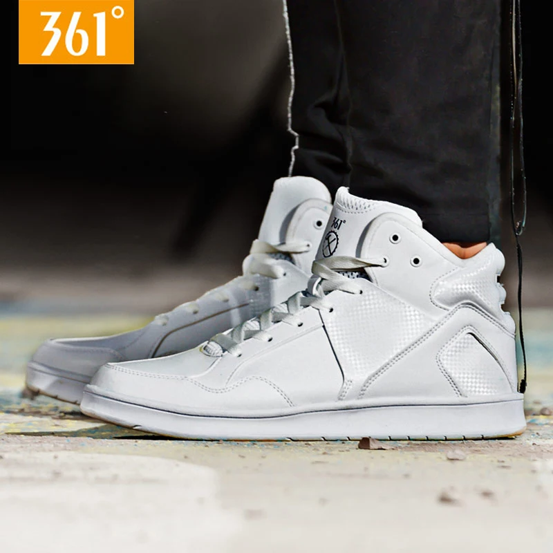 361 Men Winter High Sport Shoes Waterproof Non Slip Breathable Portable Comfortable Sneakers 671736604 | Спорт и развлечения
