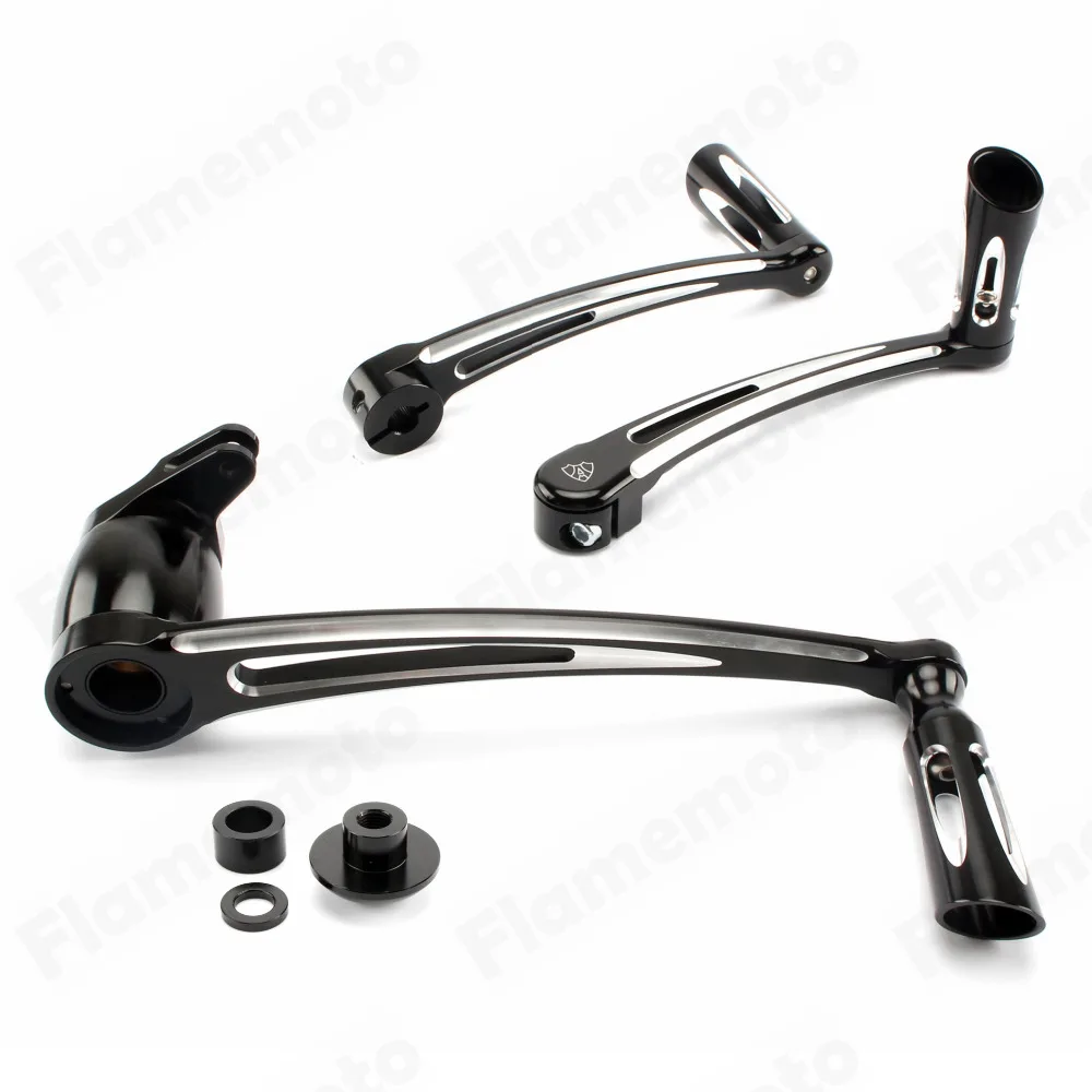 

Deep Cut Brake Arm Kit Shift Lever Shifter Pegs For Harley Touring 2014-Later