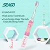 SEAGO Sonic Electric Toothbrush kids Battery Cartoon with Colorful LED Waterproof Soft Oral Hygiene Massage Teeth Care SG977 ► Photo 3/6