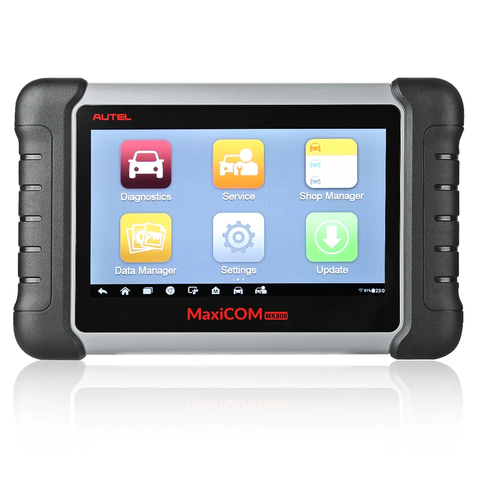 Autel MaxiCOM MK808 Автомобильный сканер IMMO/EPB/SAS/BMS/TPMS/DPF сервис MD802+ maxichek Pro MX808 OBD2 OBD