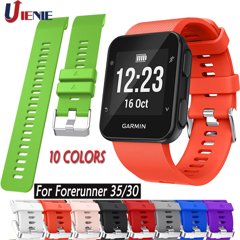 Ремешок силиконовый для смарт часов Garmin Forerunner 35 30|Смарт-аксессуары| |