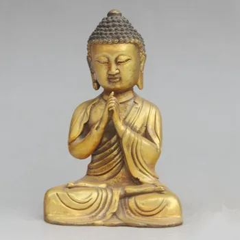 

Chinese brass crafts gifts Amitabha Buddha decorations