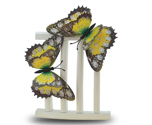 3D Butterfly fridge magnet home decoration 5pcs - 9