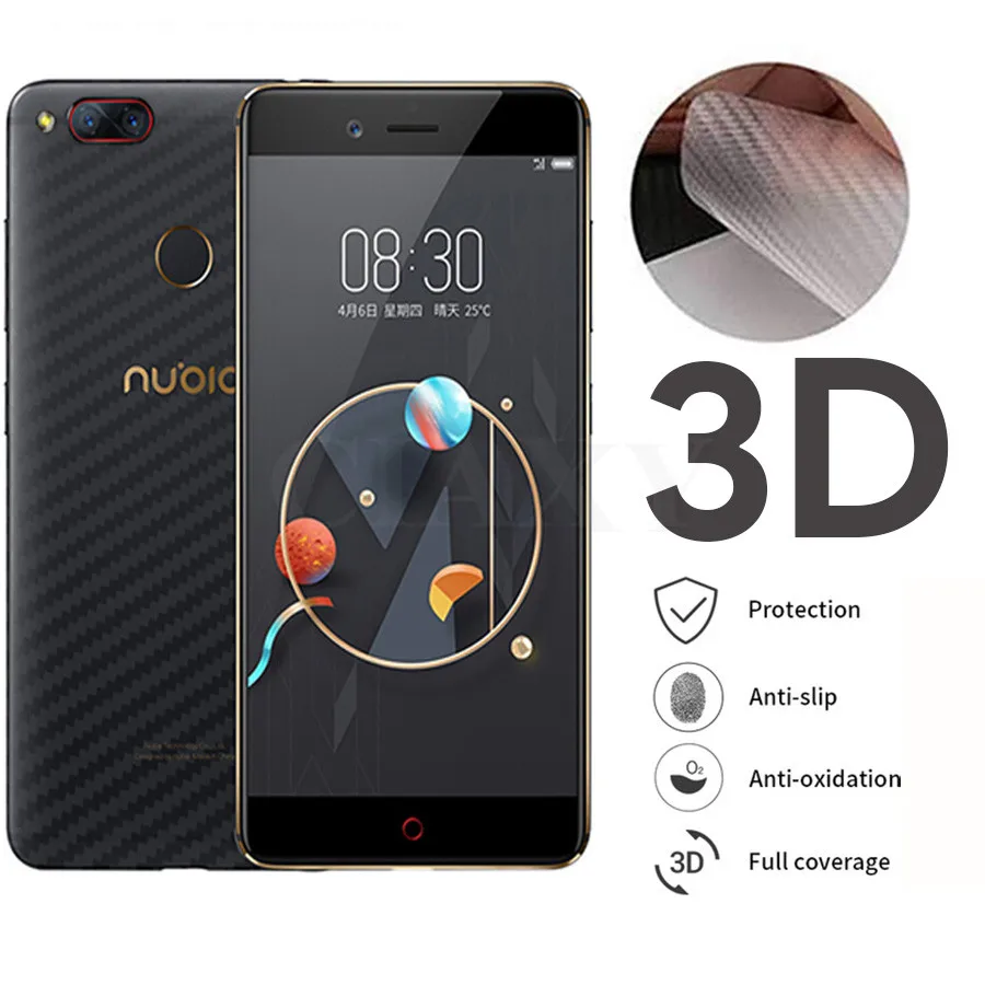 5 шт./лот 3D матовая защита для экрана из углеродного волокна ZTE Nubia Z17S M2 Z17 Lite Z18 mini S