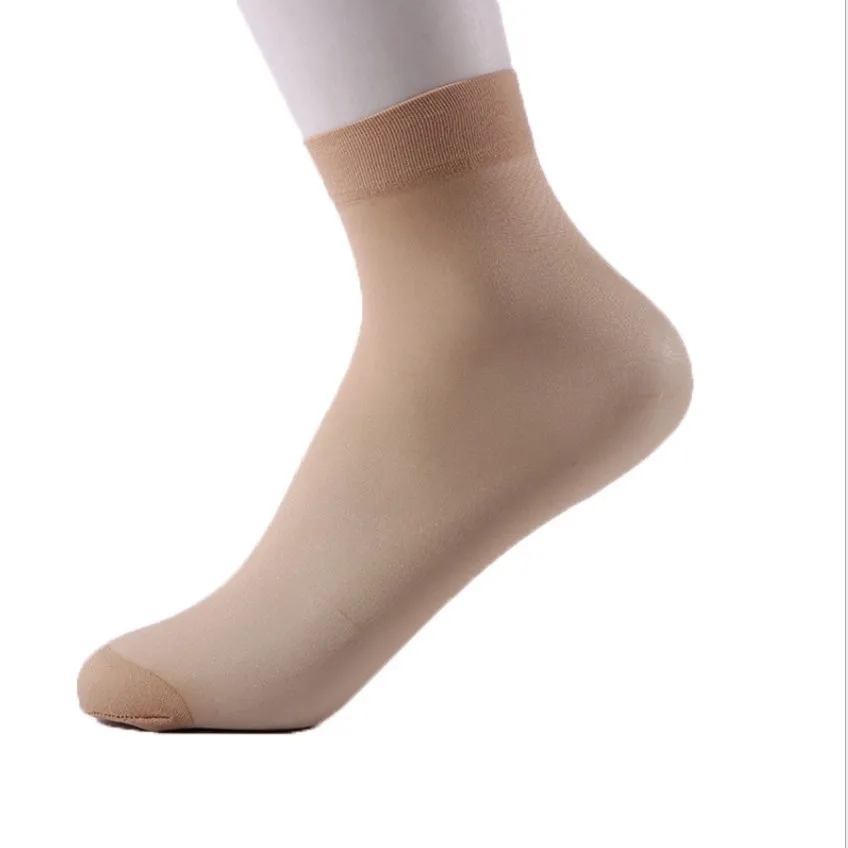 

5Pairs Socks Summer female Short Transparent Women's socks Thin Crystal Silk Socks quality Girl Ankle Sox breathable