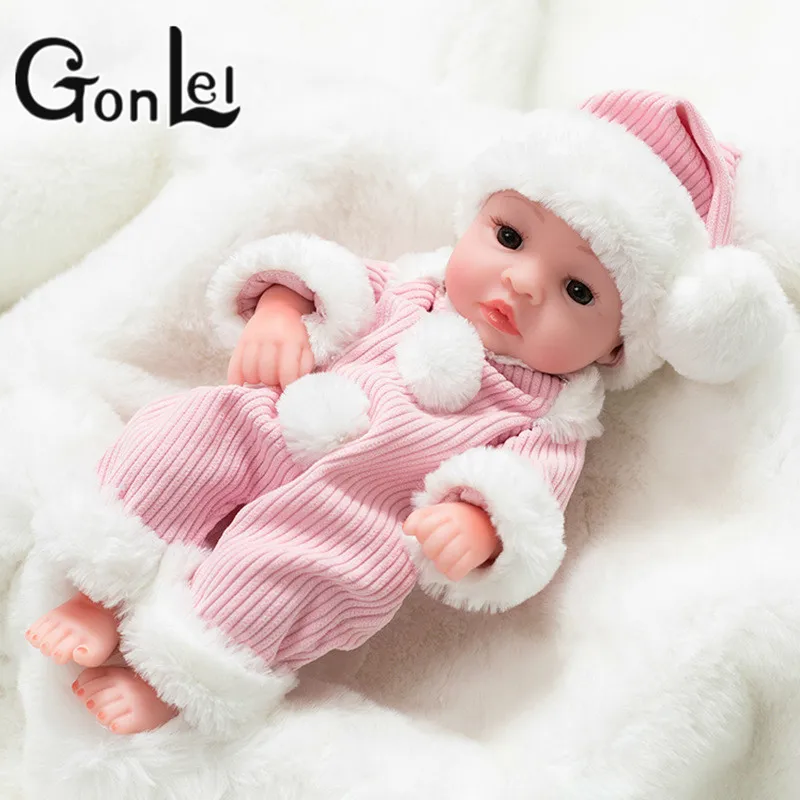 

Hot Sale Realistic Reborn Baby Doll Soft Silicone Stuffed Lifelike Baby Doll Toy Ethnic Doll for Kids Birthday Christmas Gifts