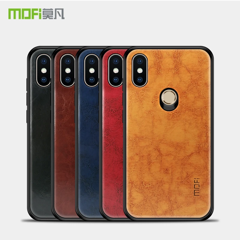 MOFi PU кожаный ТПУ ПК чехол для Xiaomi Mi 8 Pro телефона полная Защита задняя крышка SE lite |