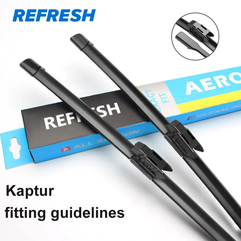 REFRESH Kaptur Wiper Blades Fitting GuidelinesWindscreen Wipers