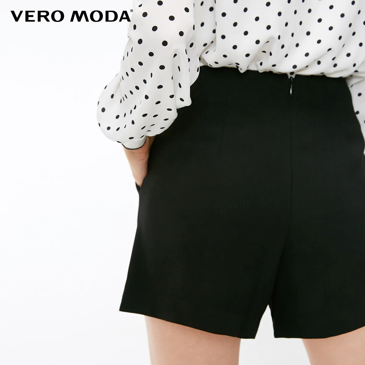 Vero Moda новые женские широкие шорты на молнии с высокой талией | 318315525