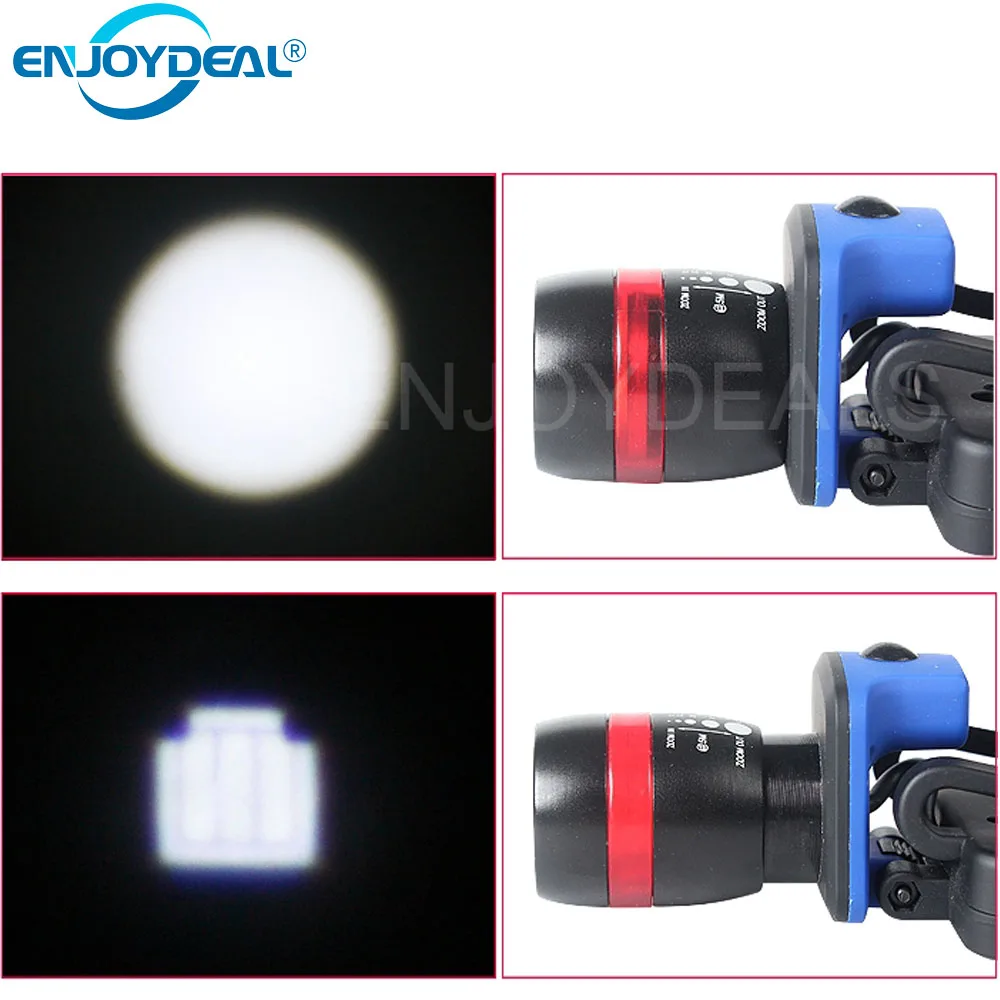 Водонепроницаемые сильные светодиодные лампы 2000 люмен 3 режима|head lamp light|headlamp