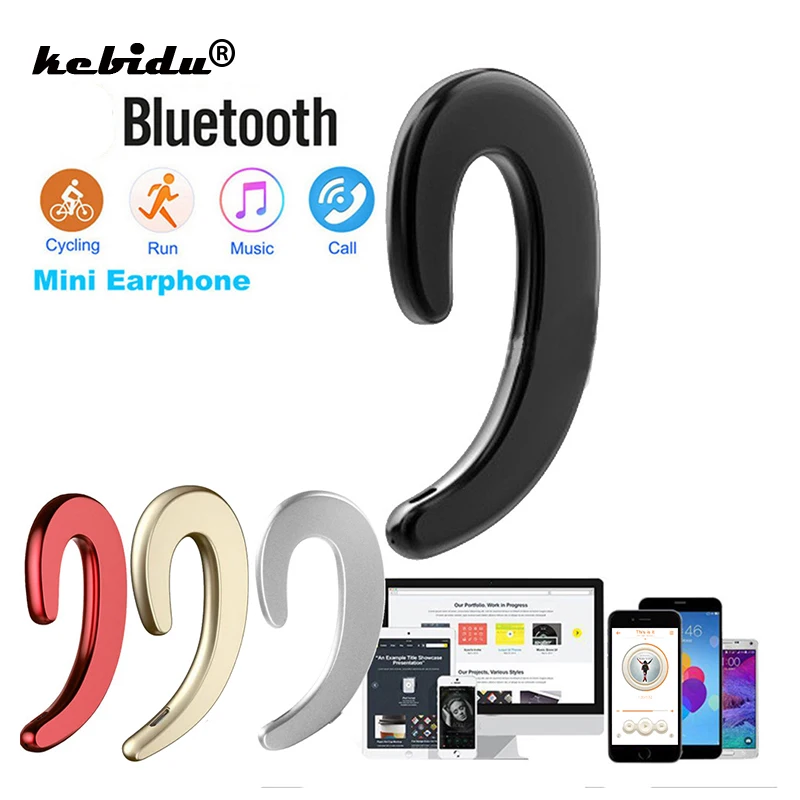 4 вида цветов Bluetooth беспроводные наушники костная проводимость Спортивная