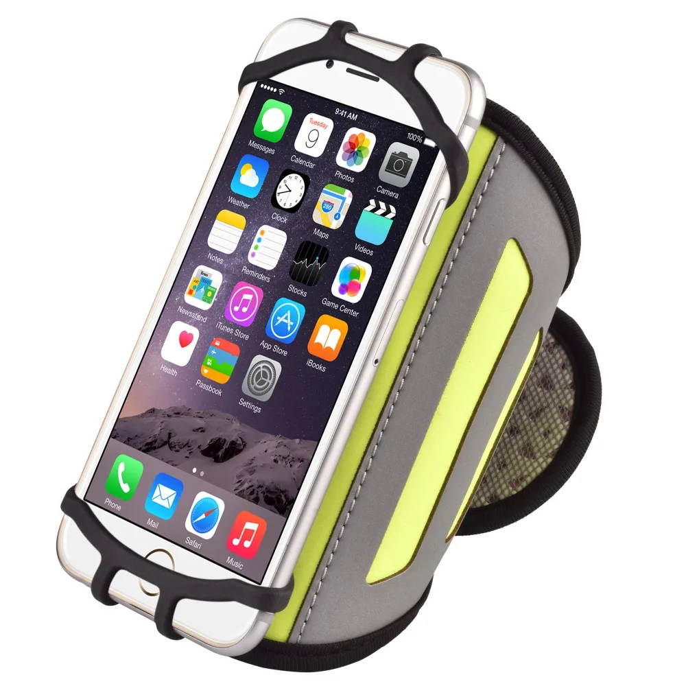 

Gym Case for Samsung S5 S6 S7 Sports Jogging ArmBand Bag for Huawei P10 Phone Holder Universal Running Arm Band XS Case