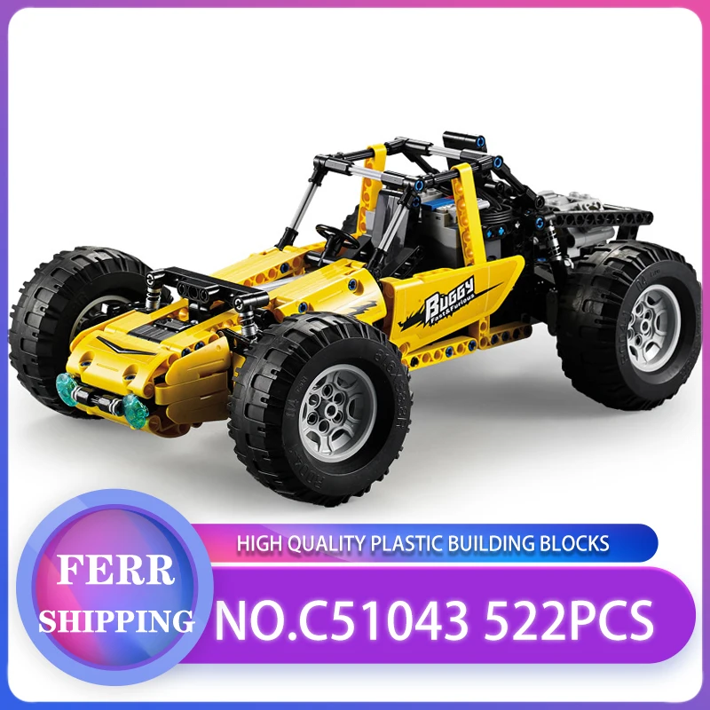 

522pcs Technic RC Car Electric Power Function Building Blocks DIY Toy Fit Legoed Cross Country All Terrain Off-Road Buggy Trucks