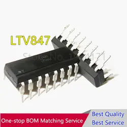 10 шт./лот 100% новый LTV847 LTV-847 PC847 DIP-16