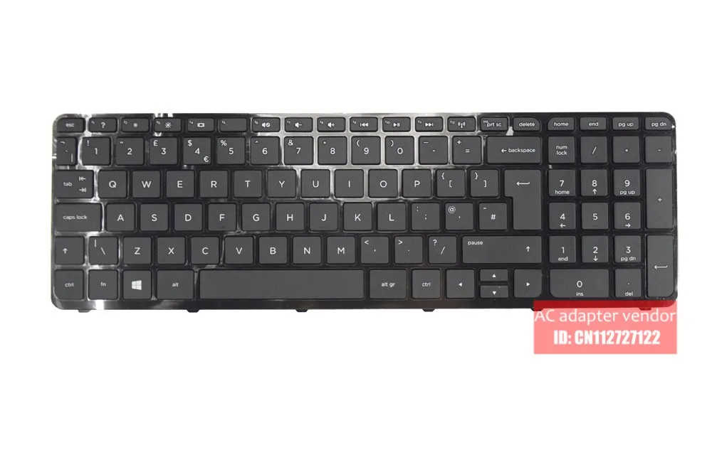 Новая замена для hp 250 G2 255 G2 256 G2 британский английский Клавиатура ноутбука