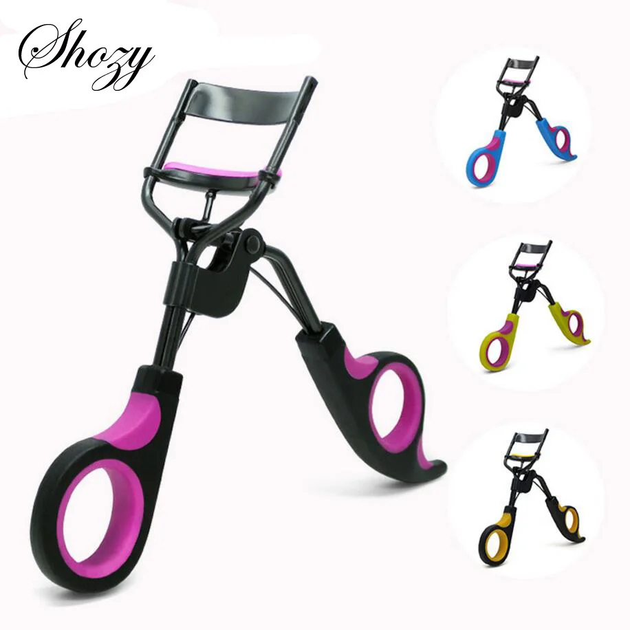 

Shozy Eyelash Curler for Eyelashes Tweezers for Twisting Eyelashes with Refill Pad Makeup Tool for Curling Lashes-CUR001