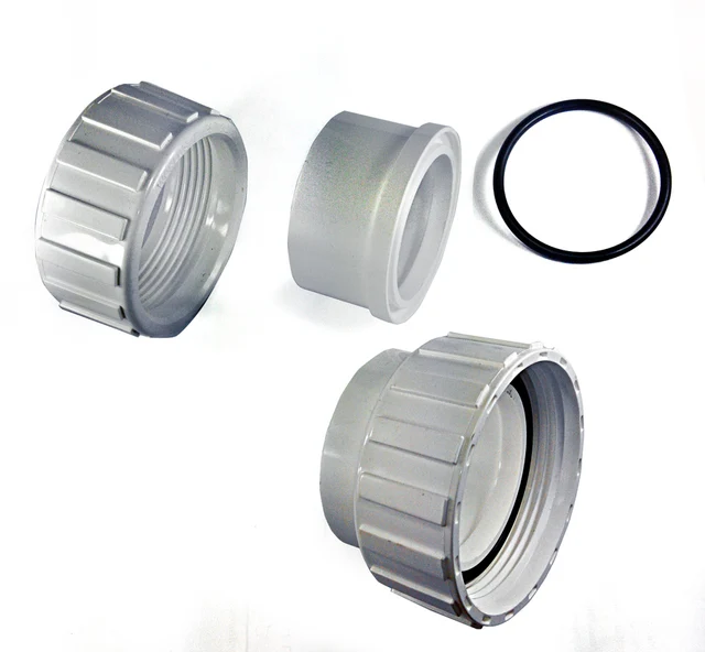 Universal 2" PVC Pool Spa Hot Tub Pump Union Kit,2 Inch Union Adapter Kit Replacement Pool & Spa