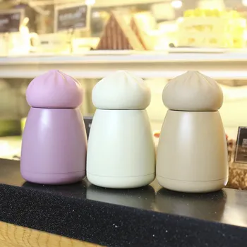 

Thermos Children Cartoon Bun Vacuum Flasks 260ml Double Layer Stainless Steel Mug Tea Coffee Insulation Cup Termos