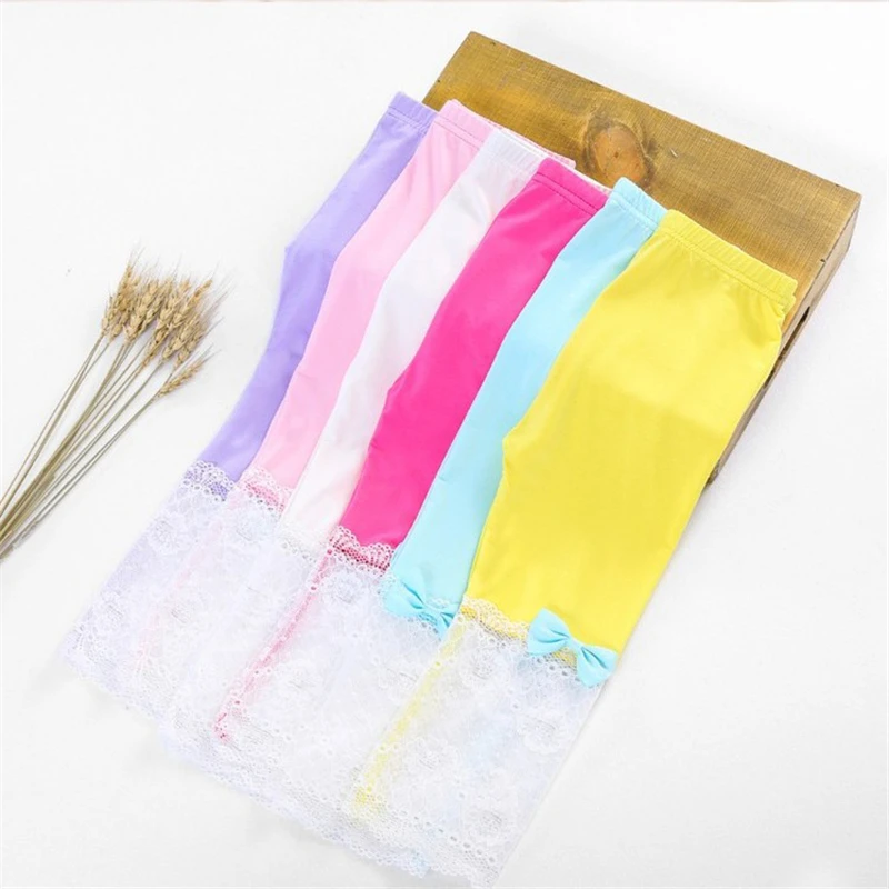 toddler girls child legging with lace20