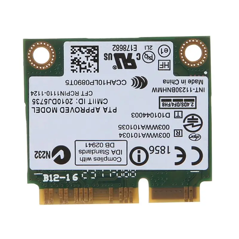 

For Intel 1030 11230BNHMW Wireless Card WIFI WLAN Bluetooth Inner Network Card for Dell N4110 N7110 N5110