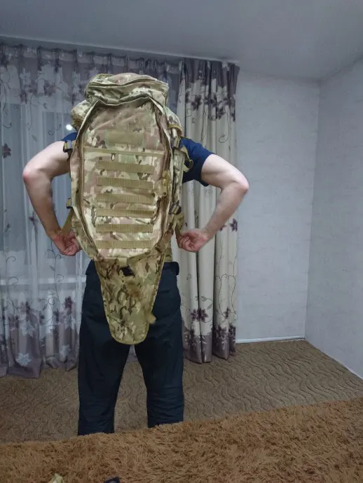 Men Women Military Tactical Hiking Rifle Bag Trekking Unisex Travel Camping Outdoor Sport Backpack Rucksacks Climbing Bags