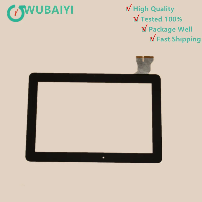 

WUBAIYI Touch Screen Digitizer Glass Panel Replacement Parts For ASUS Transformer Pad TF103 TF103CG K018 white