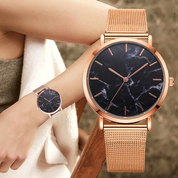 

Dropshipping Lvpai Brand Luxury Rose Gold Mesh Watch Fashion Bracelet Watch Quartz Wristwatch Ladies Women Casual Watch