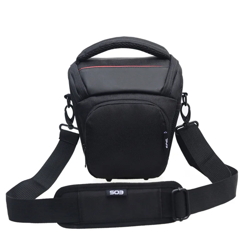 New Fashion Nylon Black 11 * 11 * 21cm Small sectio Shoulder Digital Camera SLR Camera Bag