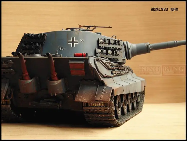 KNL хобби 1:16 HENG длинный пульт дистанционного управления модель танка Tiger 2RC