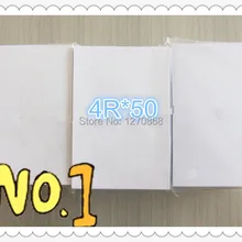 Фотобумага с полимерным покрытием 4R 260g глянцевая поверхность Высокое качество бумаги 4R* 50