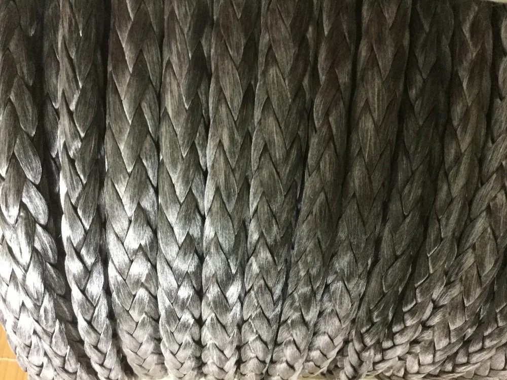 Прямая продажа с фабрики 12 мм * 70 м плазменный канат UHMWPE синтетическая лебедка