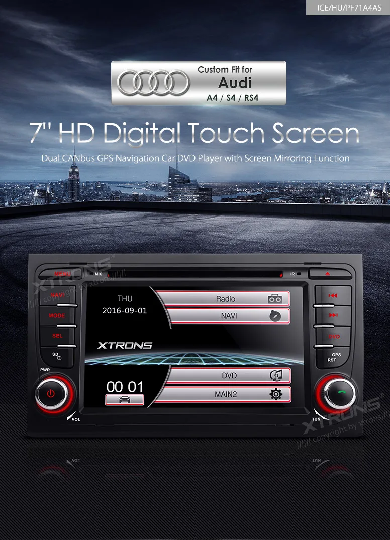 Excellent 7 inch HD Touch Screen 2 DIN Car DVD Player GPS Navigation Radio for Audi A4 S4 RS4 2002 2003 2004 2005 2006 2007 2008 0 Excellent 7 inch HD Touch Screen 2 DIN Car DVD Player GPS Navigation Radio for Audi A4 S4 RS4 2002 2003 2004 2005 2006 2007 2008 0
