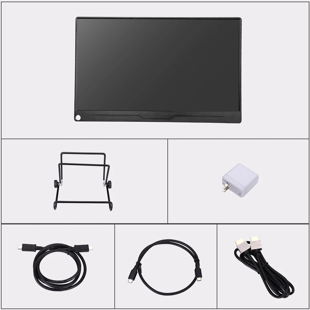 Eyoyo 13.3" FHD 3840 x 2160 4K IPS Gaming Monitor compatible for Game Consoles PS3 PS4 WiiU Switch Raspberry Mini PC Computer