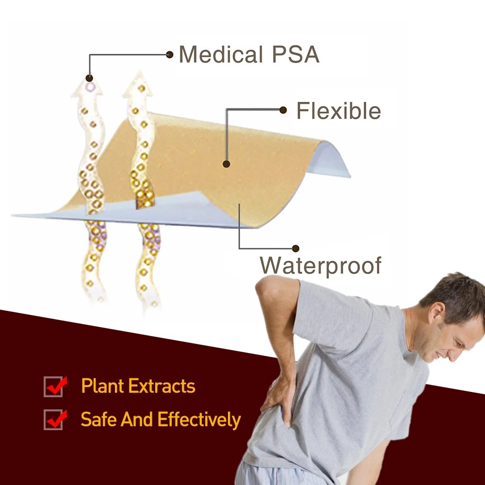 Сумифун 8 шт./пакет заплата сброса боли китайский натуральный из трав, медицинская шеи мышц спины тела артрит Стикеры C1566