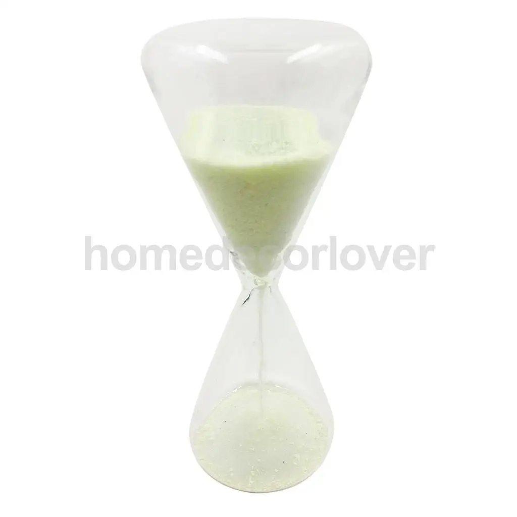 1 Minute Glass Sand Timer Hourglass Clock Glow in The Dark Kids Teeth Brushing Games Play Toy